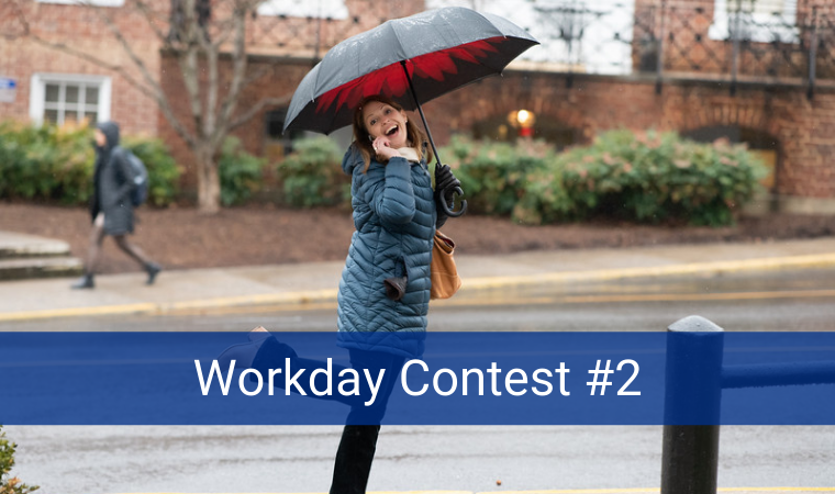 Try Your Luck in Today’s Workday Contest and Win a 48″ Arc Umbrella